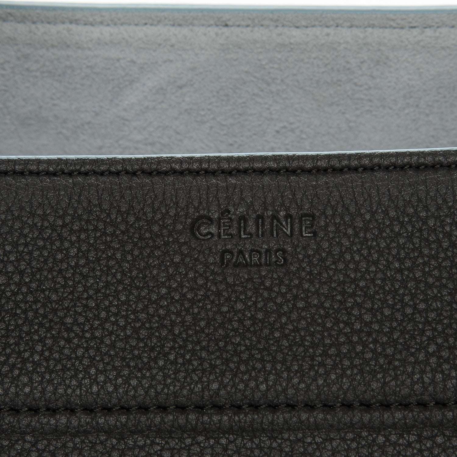 Celine Baby Grained Calfskin Medium Phantom Luggage Anthracite 7 of 7