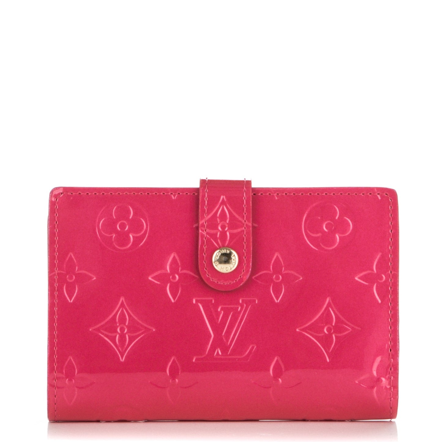 Vernis French Purse Wallet Rose Pop