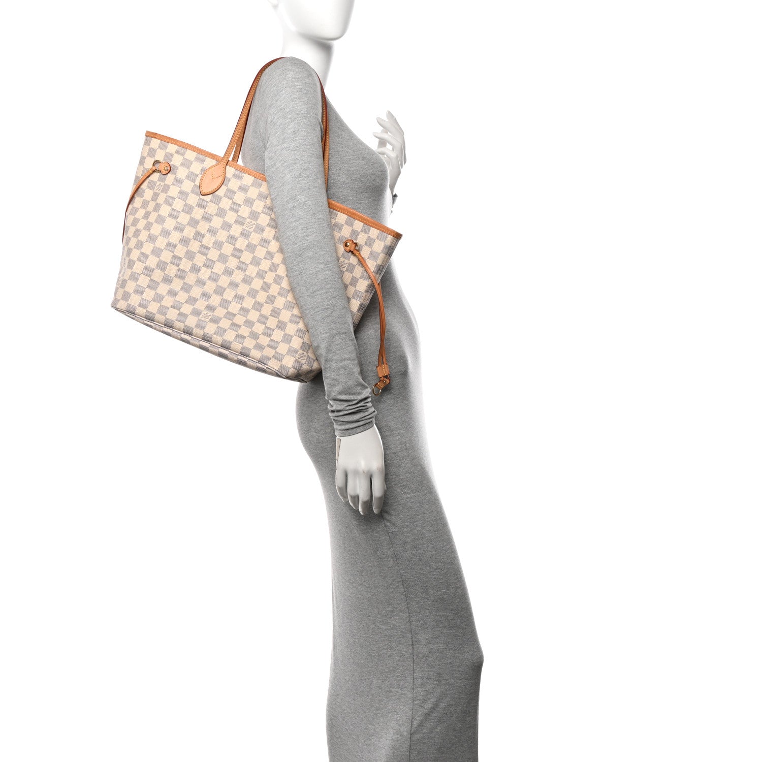 Louis Vuitton Damier Azur Neo Neverfull MM 2 of 14
