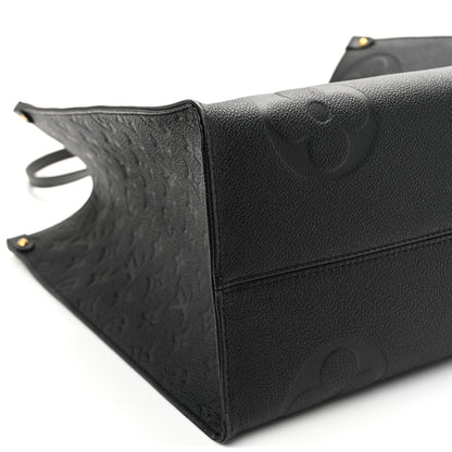 Louis Vuitton Empreinte Monogram Giant Onthego GM Black 9 of 10