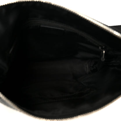 Gucci GG Supreme Monogram Web Messenger Bag Black 4 of 11