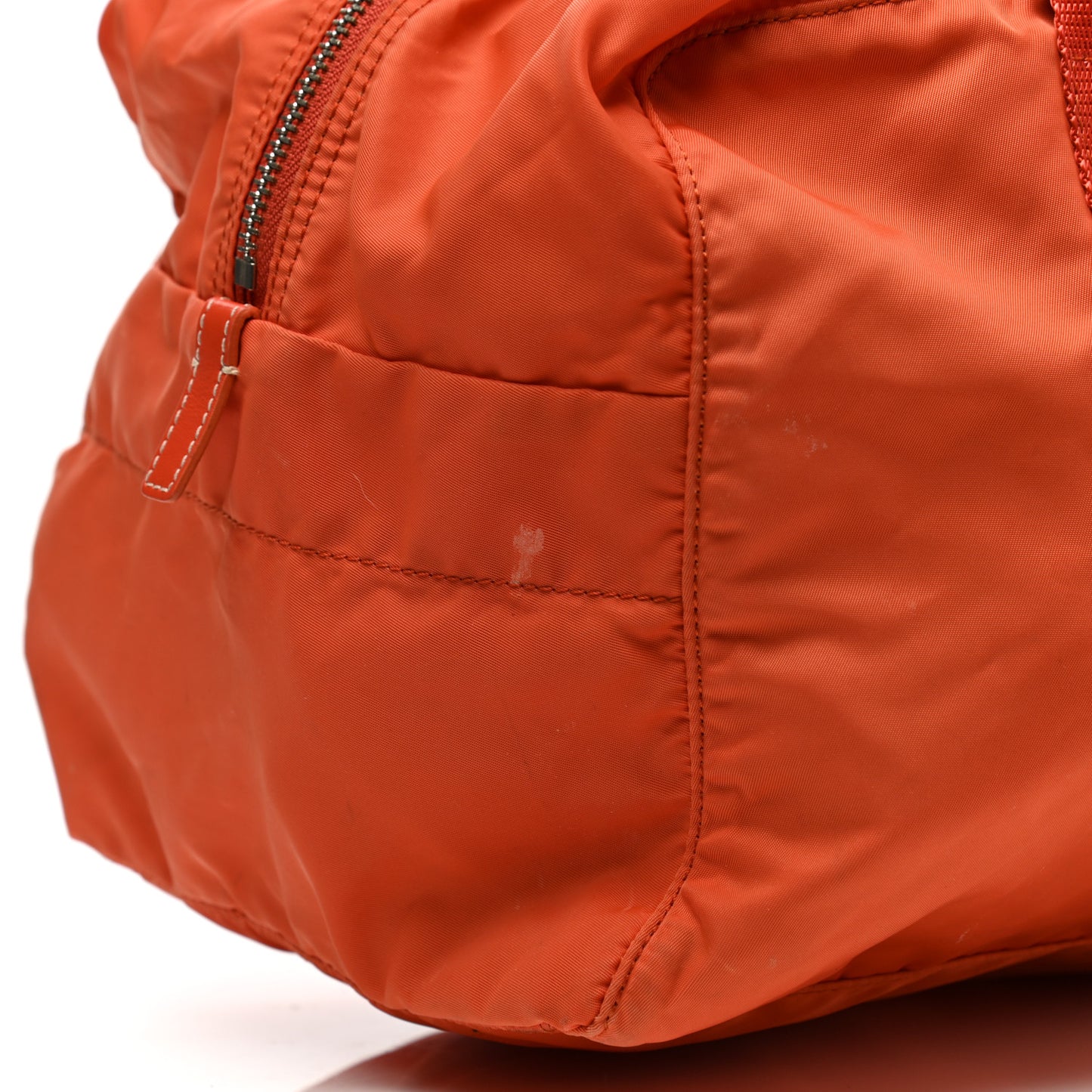 Nylon Vela Sport Duffle Papaya