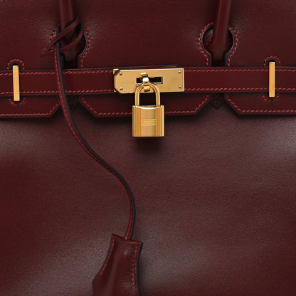 Hermes Box Birkin 30 Rouge H 8 of 14