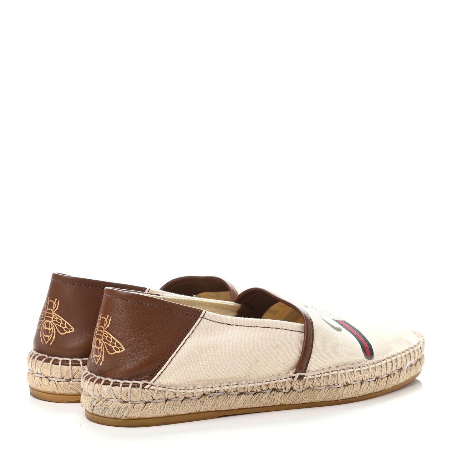 Canvas Miro Soft Calfskin Logo Mens Espadrilles 6 Greggio Cuir