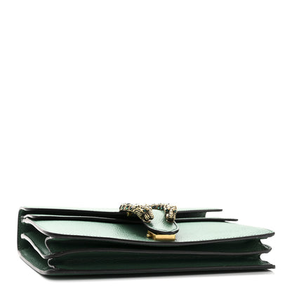 Gucci Dollar Calfskin Crystal Small Dionysus Shoulder Bag Emerald 4 of 11