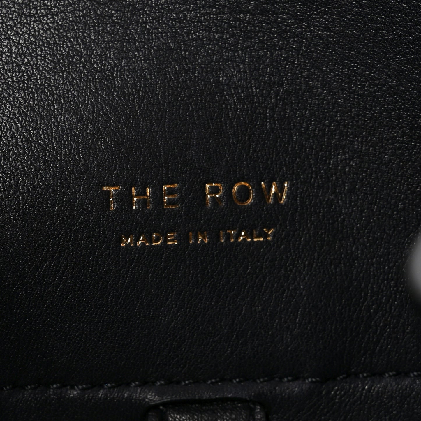 Polished Saddle Calfskin Soft Margaux 10 Bag Black