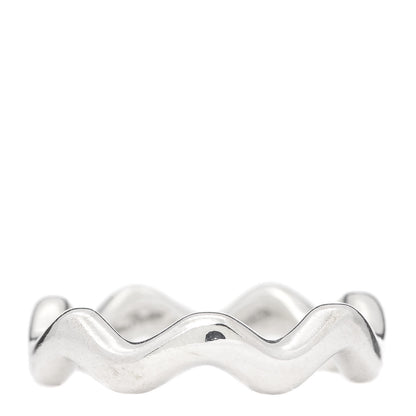 Tiffany Sterling Silver Zig Zag Ring 53 6.5 1 of 6
