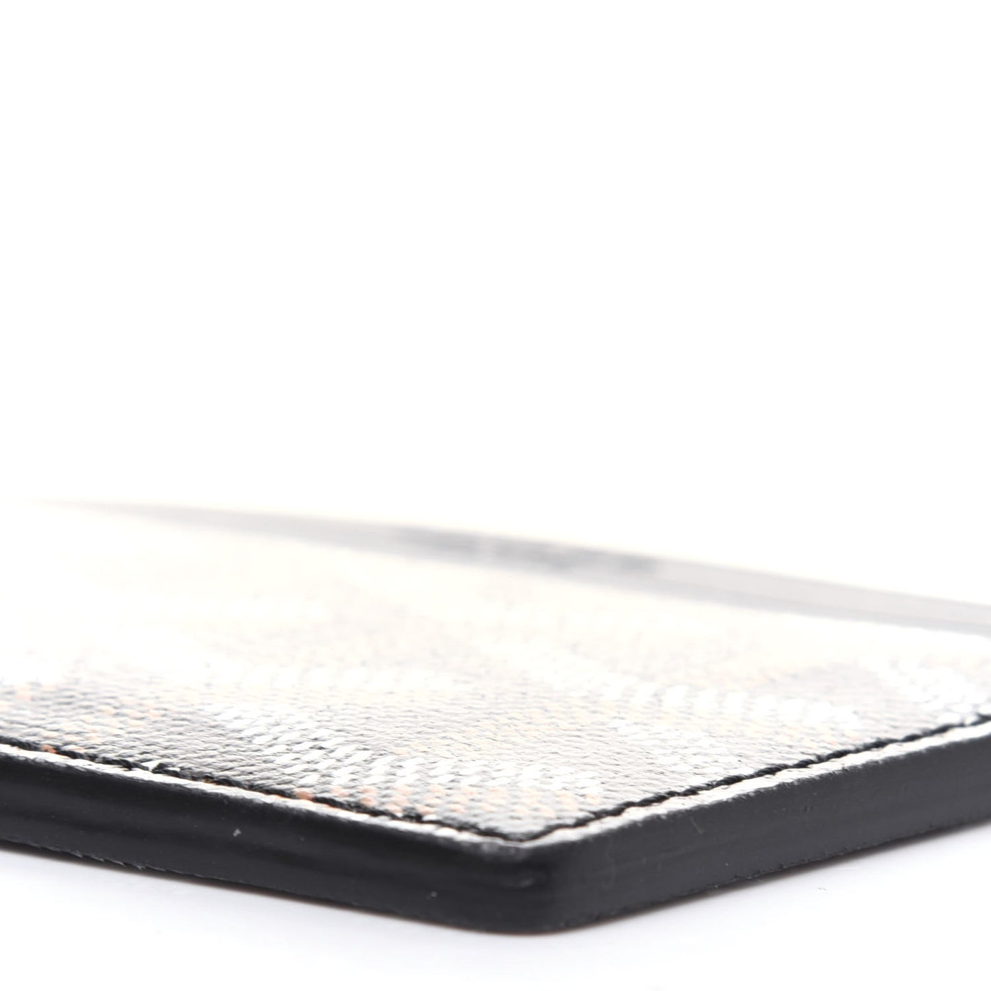 Goyardine Saint Sulpice Card Holder Black