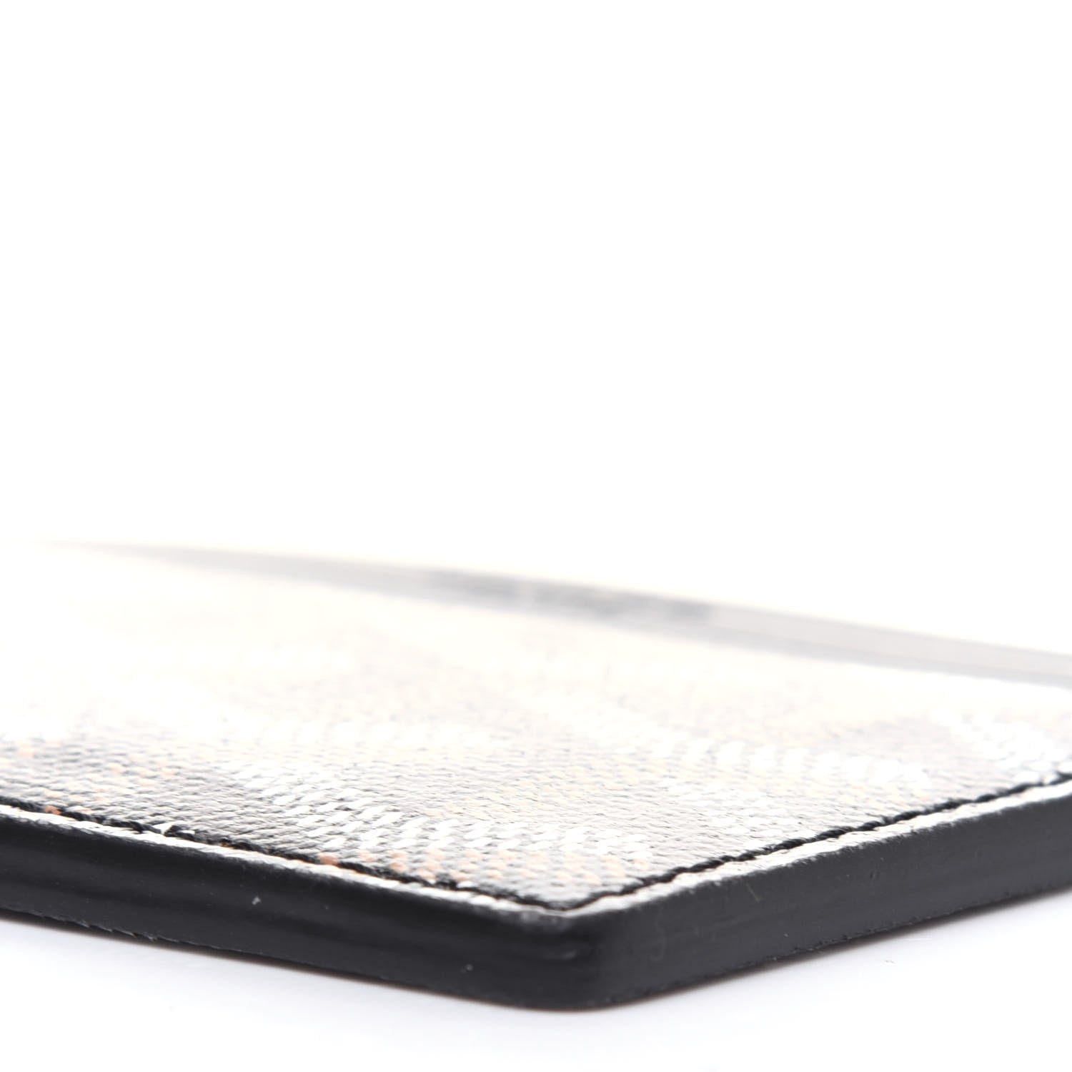 Goyard Goyardine Saint Sulpice Card Holder Black 8 of 9