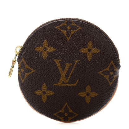 Louis Vuitton Monogram Round Coin Purse 1 of 7