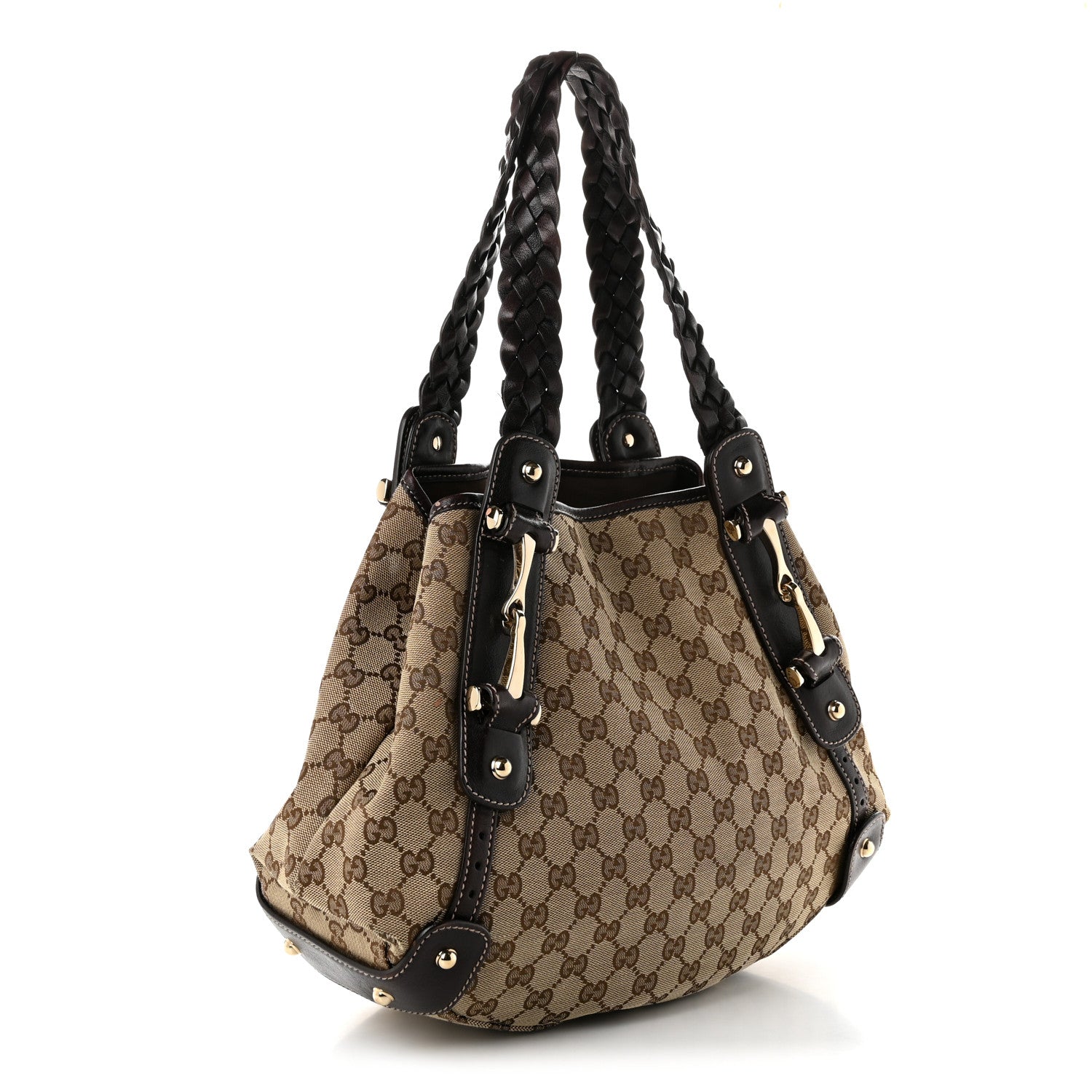 Gucci Monogram Small Pelham Shoulder Bag Dark Brown 3 of 10