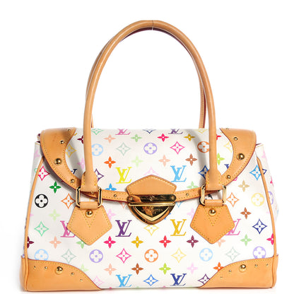 Louis Vuitton Monogram Multicolor Beverly GM White 1 of 8