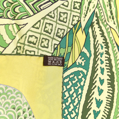 Hermes Silk Fleurs D Indiennes Scarf 90 5 of 5