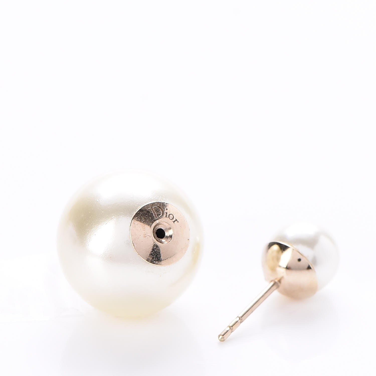 Christian Dior Pearl Mise En Dior Tribal Earrings 3 of 4