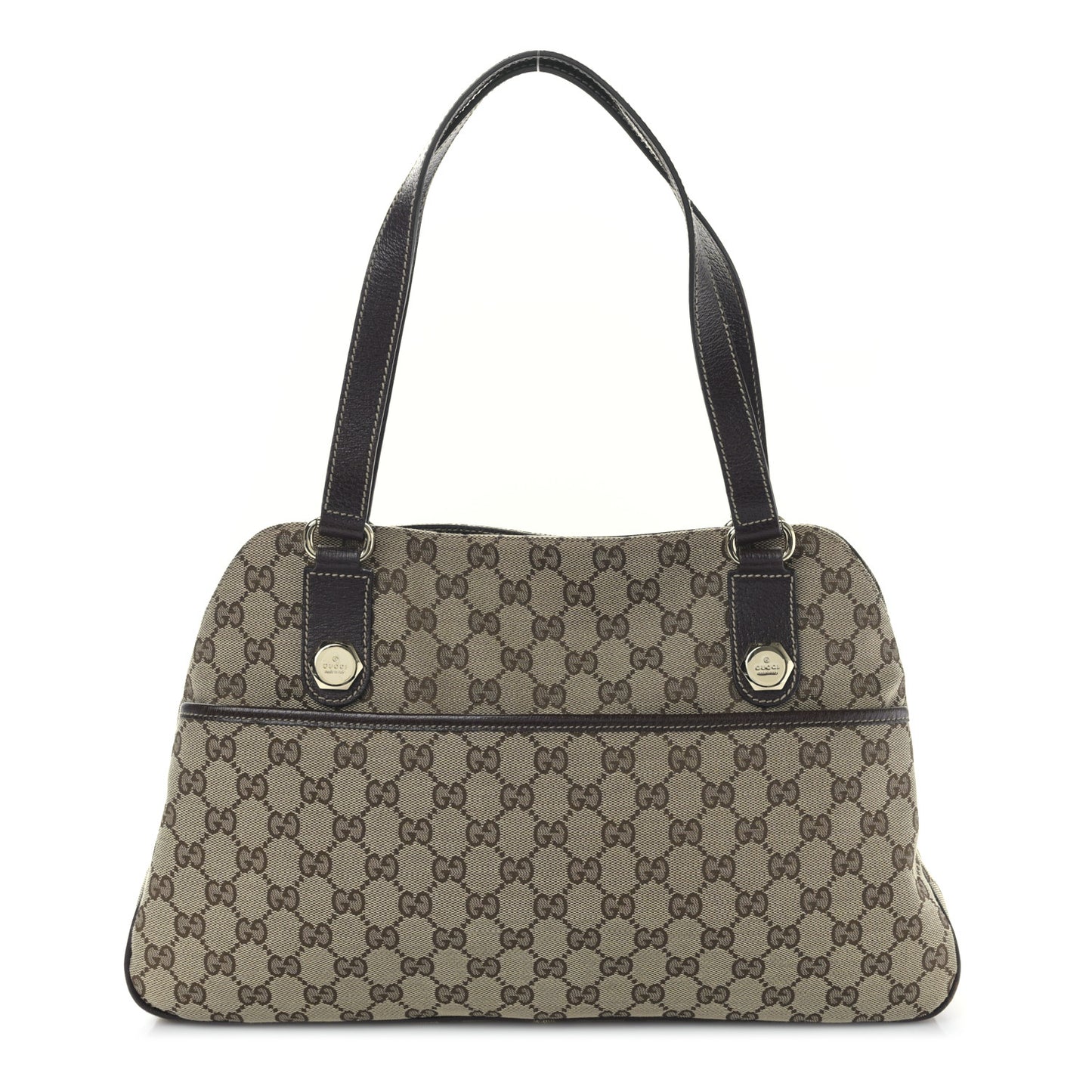 Monogram Medium Charmy Shoulder Bag Brown