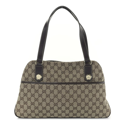 Gucci Monogram Medium Charmy Shoulder Bag Brown 1 of 9