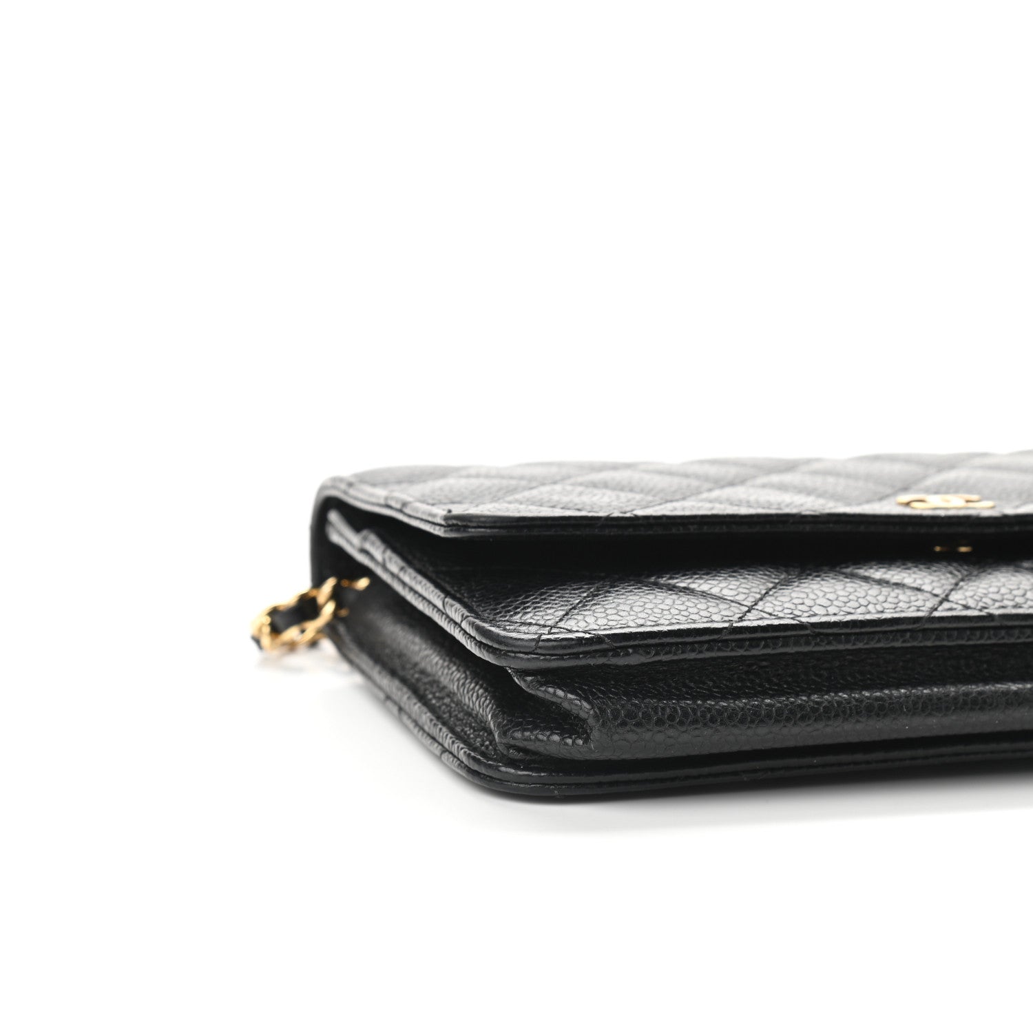 Chanel Caviar Quilted Wallet On Chain WOC Black 9 of 11