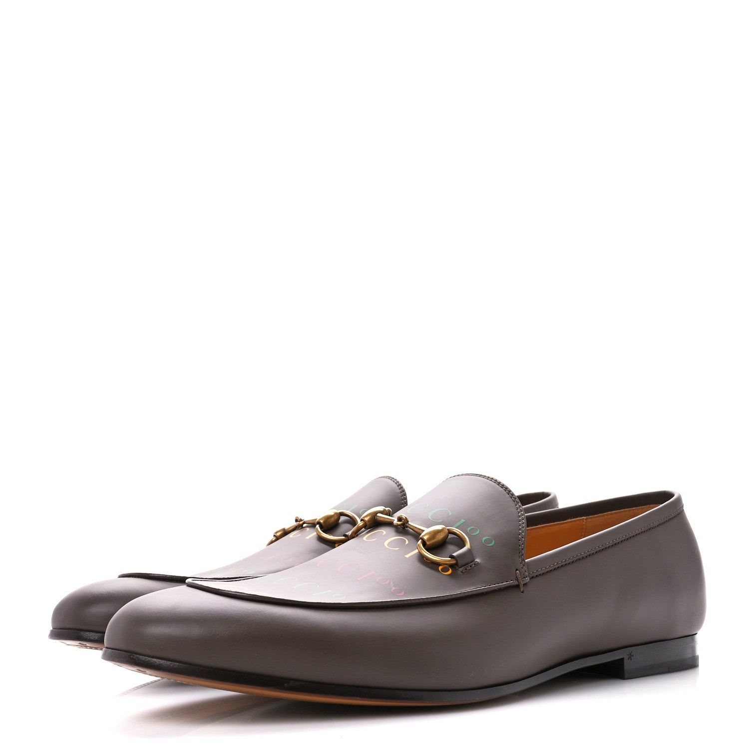 Gucci Wexford Granada Kid Gucci 100 Centennial Mens Jordaan Loafers 12 New Acero New Shamarock Crop Hibiscus Red 3 of 8