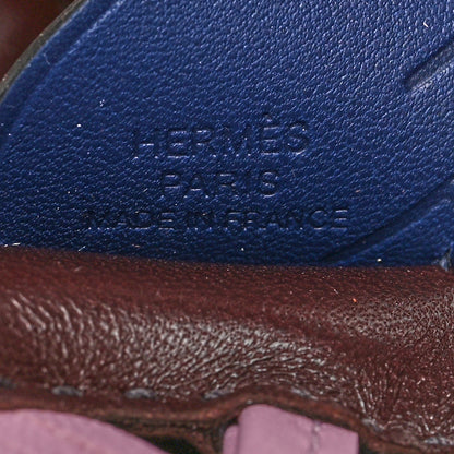 Hermes Milo Lambskin Grigri Rodeo Pegase Horse Bag Charm PM Rouge Sellier Mauve Sylvestre Bleu Saphir 4 of 4