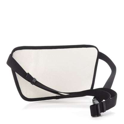 Balenciaga Agneau Arena Weekend Belt Wallet White 3 of 9