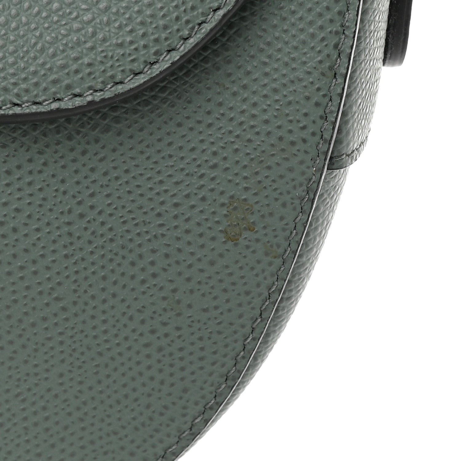 Christian Dior Grained Calfskin Saddle Bag Orage 10 of 12