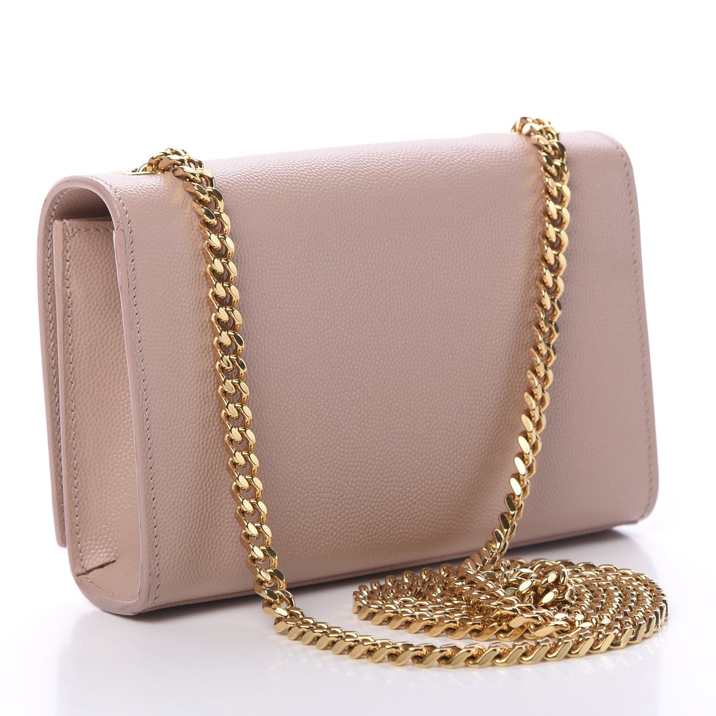 Grain De Poudre Small Monogram Kate Satchel Pale Pink