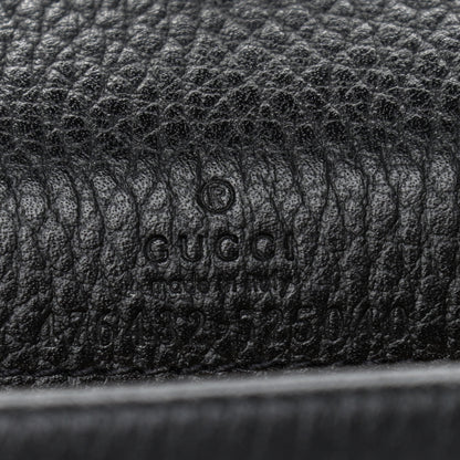 Gucci Calfskin Super Mini Dionysus Shoulder Bag Black 6 of 11