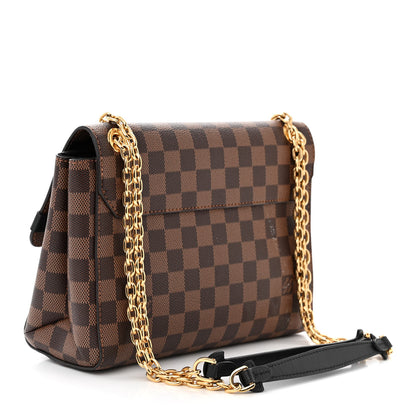 Louis Vuitton Damier Ebene Vavin PM Black 3 of 12