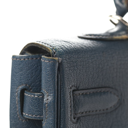 Hermes Chevre De Coromandel Kelly Retourne 35 Bleu De Prusse 41 of 41