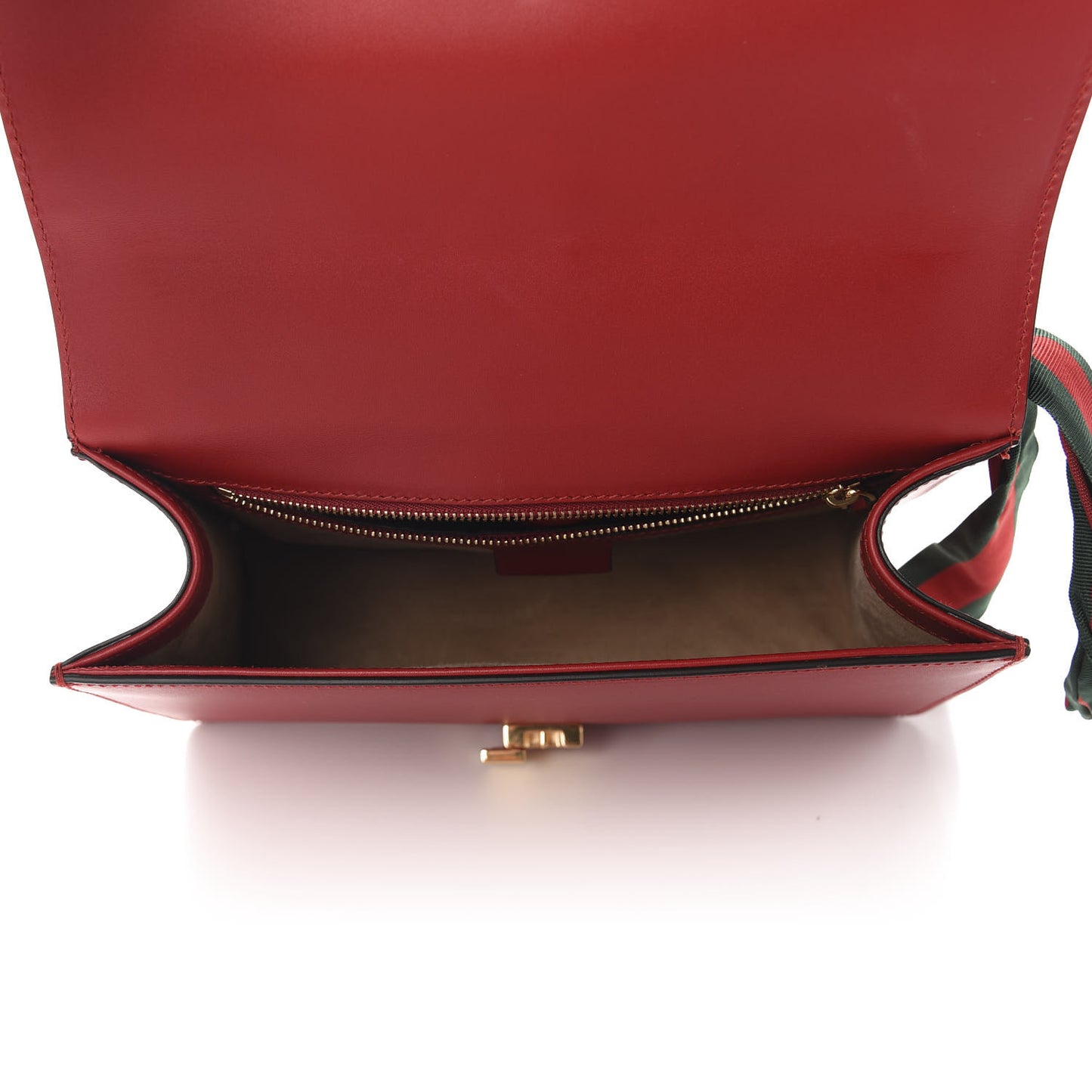 Calfskin Small Sylvie Shoulder Bag Hibiscus Red