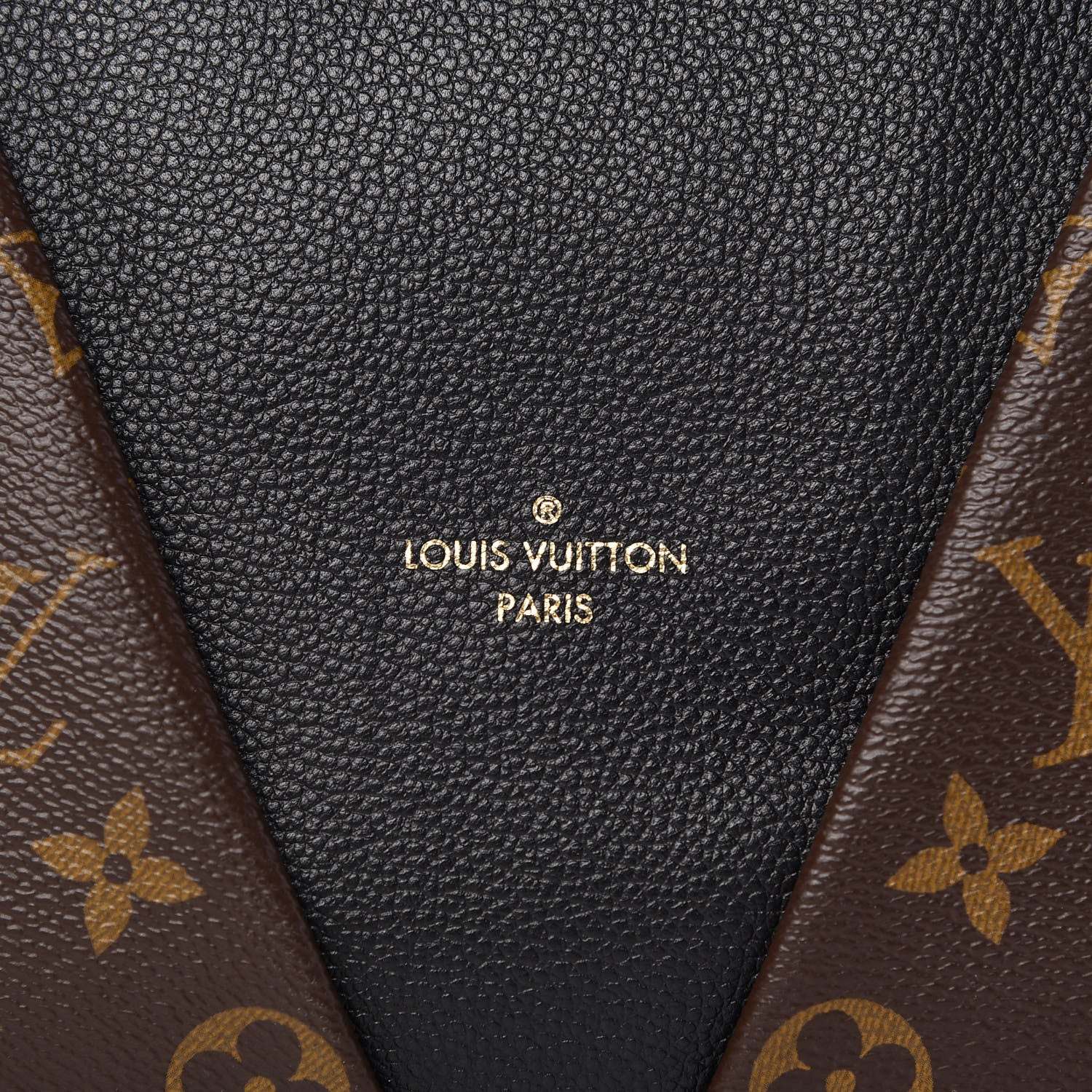 Louis Vuitton Monogram V Tote MM Black 13 of 13
