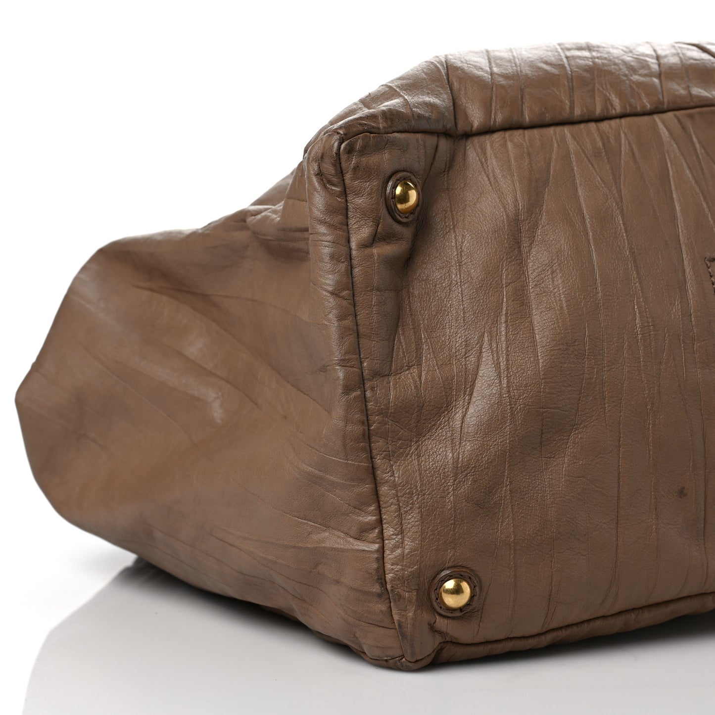 Calfskin Y Tote Beige