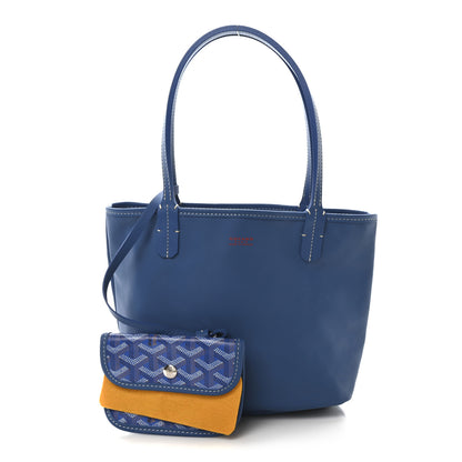 Goyard Goyardine Reversible Mini Anjou Sky Blue 12 of 17