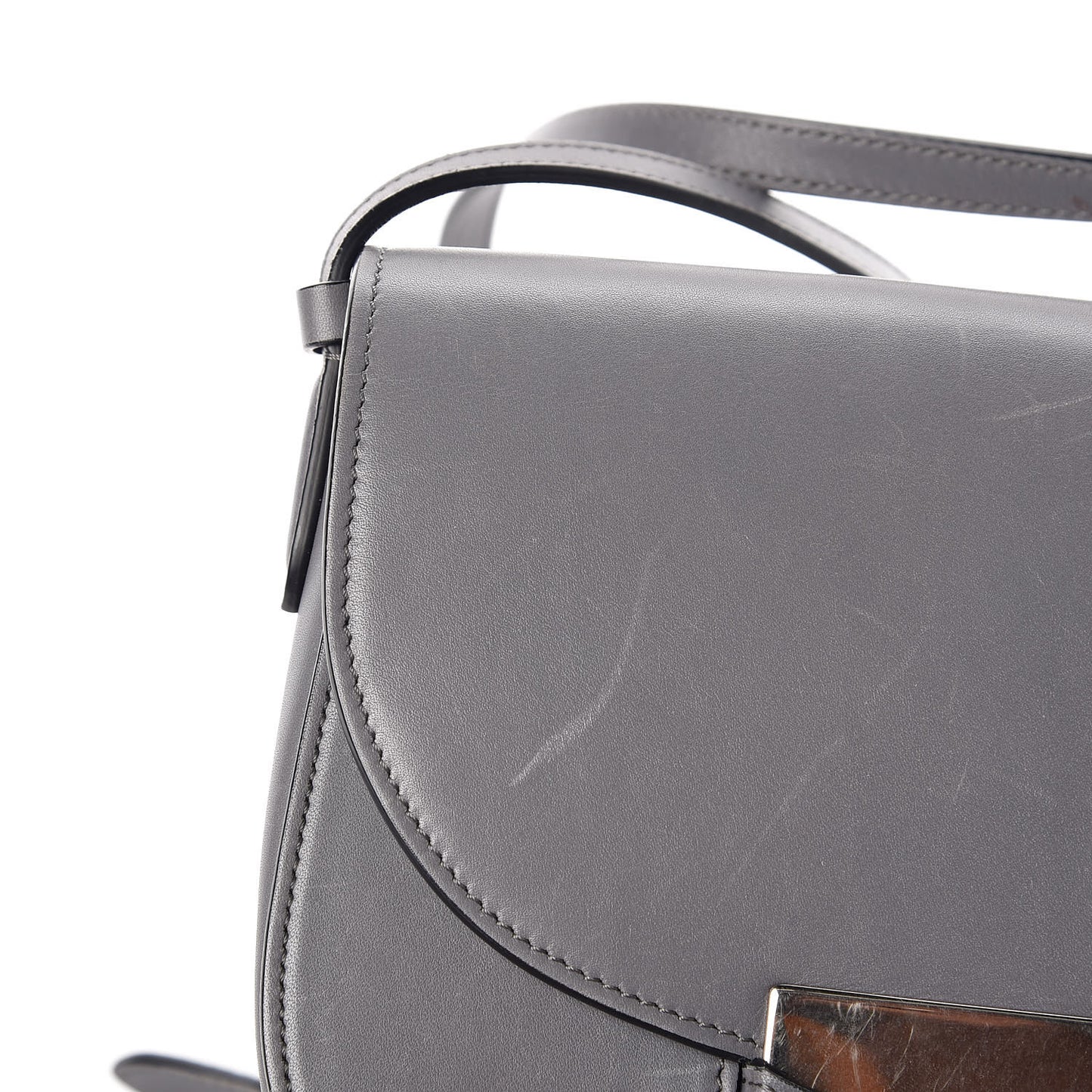 Smooth Calfskin Small Trotteur Storm