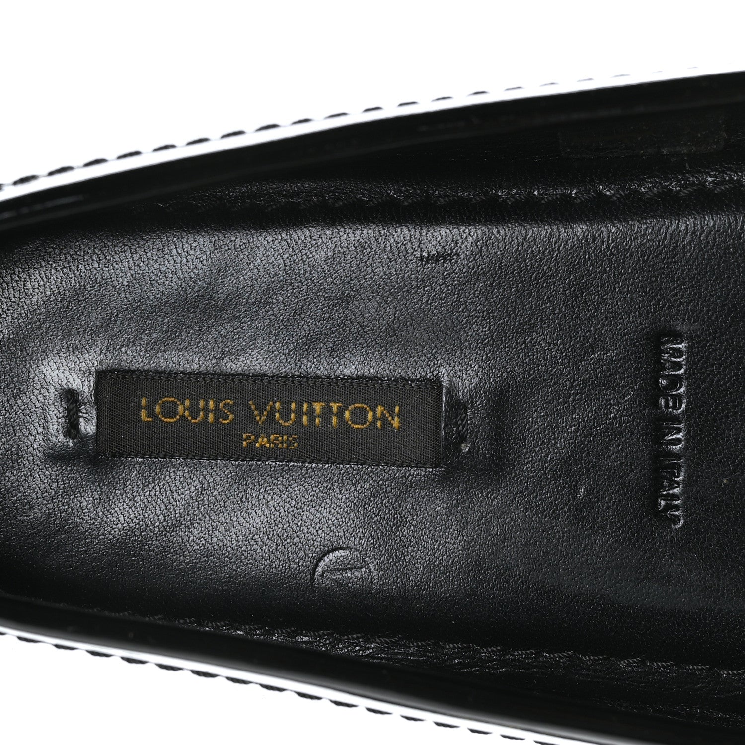 Louis Vuitton Patent Calfskin Oxford Loafers 40 Black 7 of 7