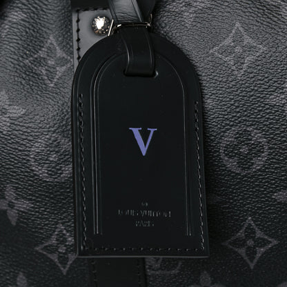 Louis Vuitton Monogram Eclipse Keepall Bandouliere 45 7 of 13