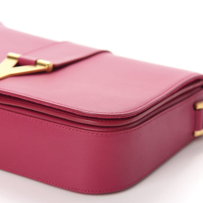 Saint Laurent Calfskin Classic Y Satchel Fuchsia 7 of 12