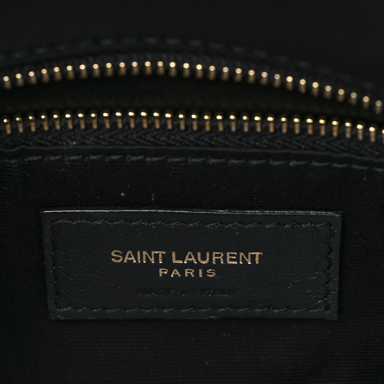 Saint Laurent Lambskin Quilted Small Loulou Puffer Monogram Chain Satchel Black 6 of 10