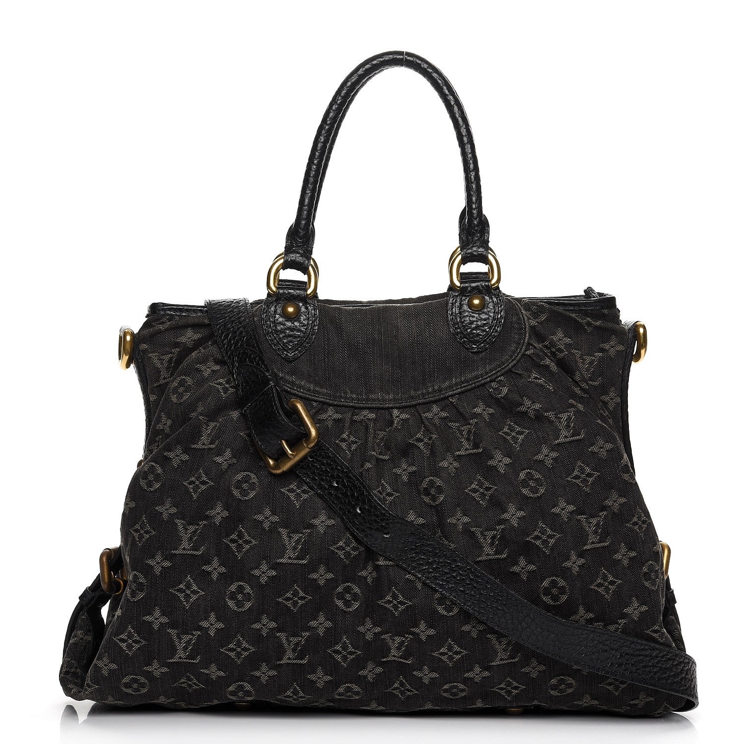 Louis Vuitton Denim Neo Cabby GM Black 1 of 10
