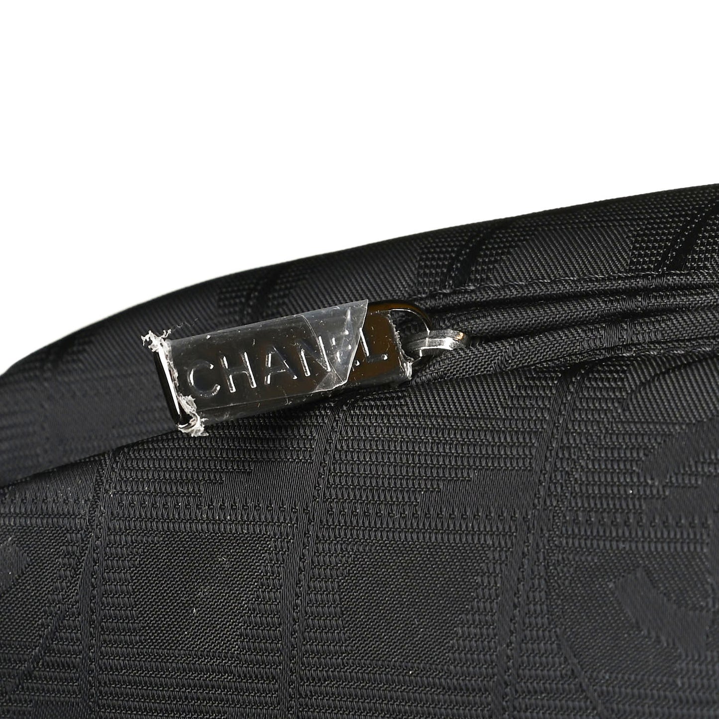Nylon Travel Trolley Rolling Luggage Black