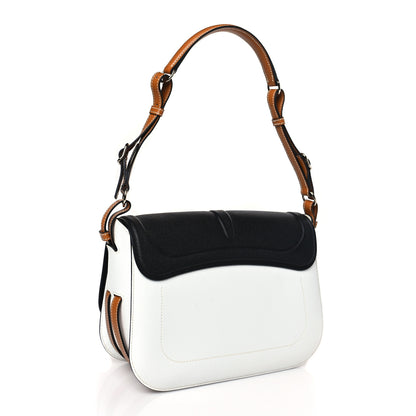 Hermes Epsom Butler Harnais White Black Natural 3 of 10