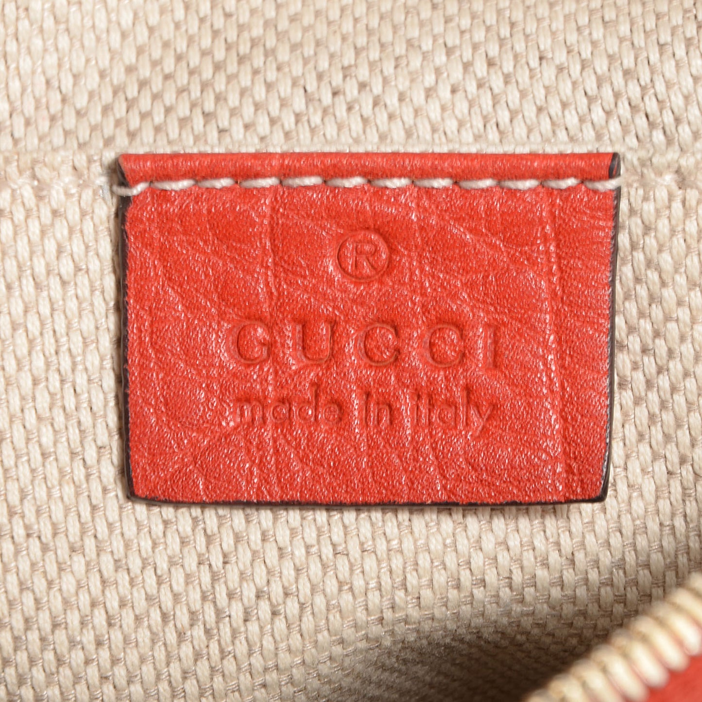Pebbled Calfskin Small Soho Disco Bag Sun Orange