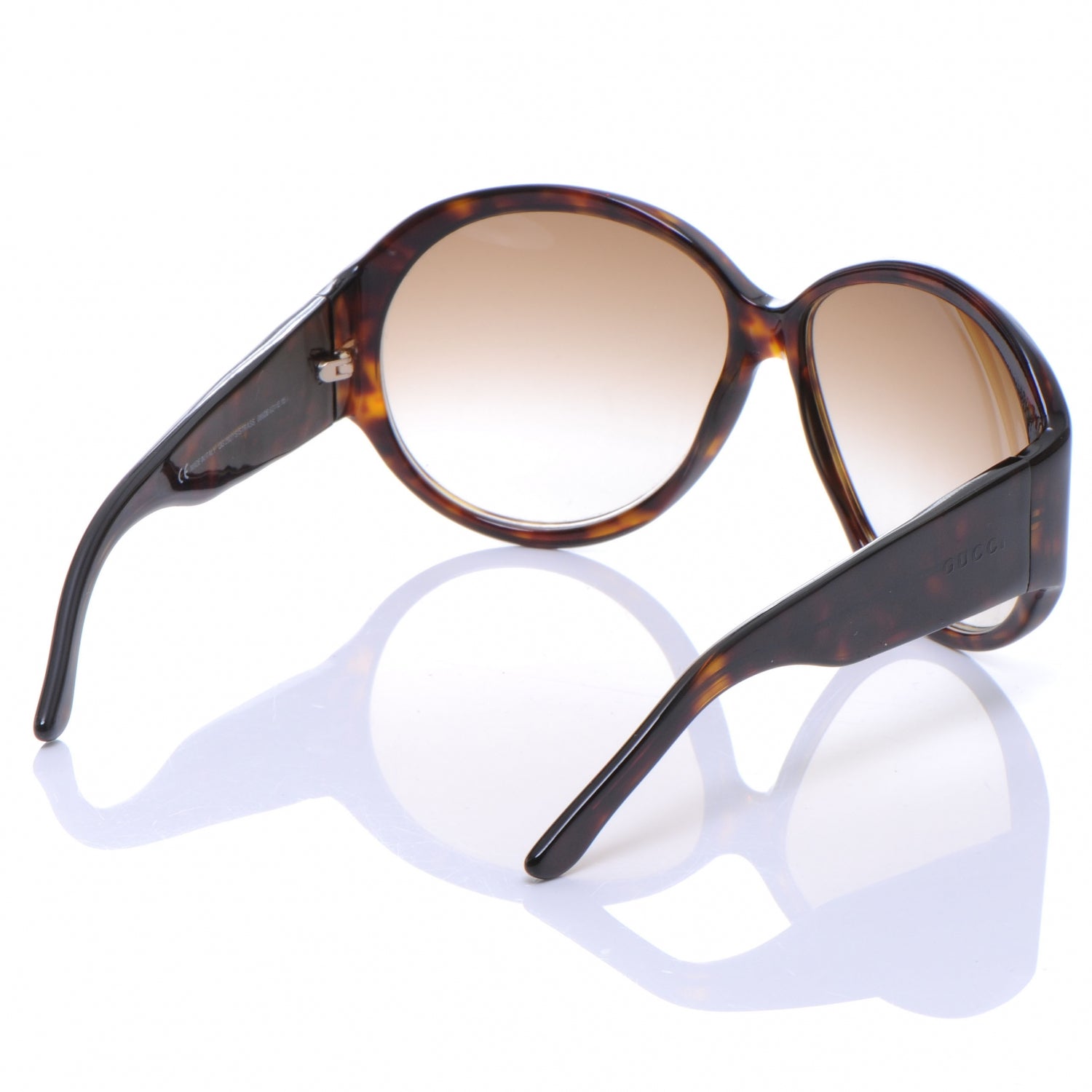 Gucci Tortoise Strass Crystal Sunglasses 2927S 2 of 5