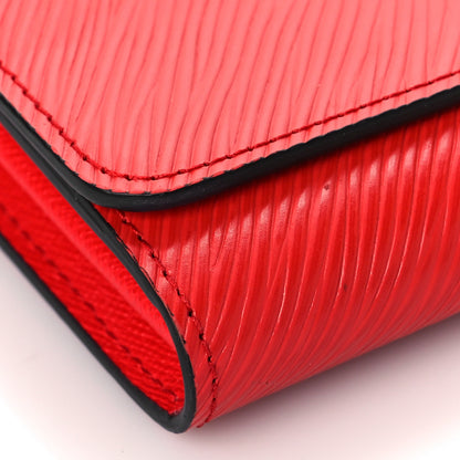 Louis Vuitton Epi Twist Wallet Coquelicot 7 of 9