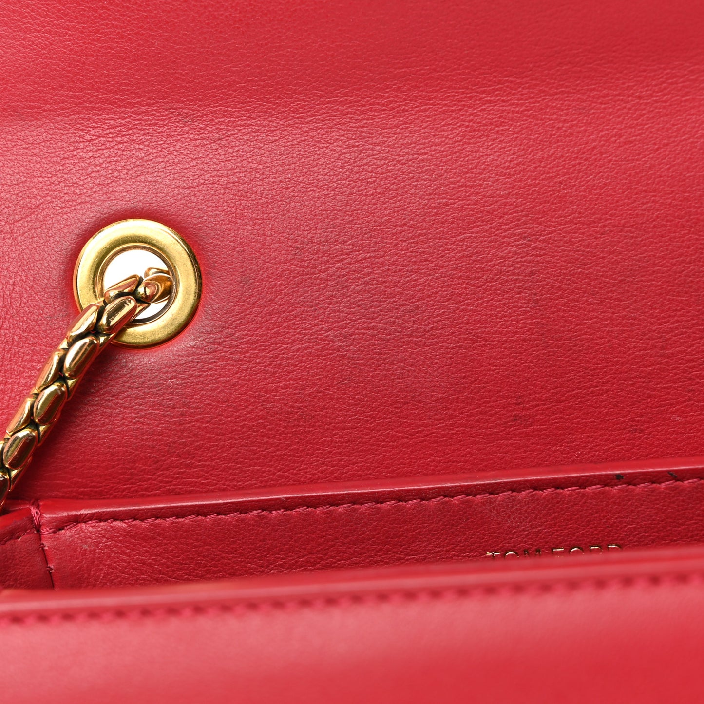 Calfskin Small Sienna Shoulder Bag Red