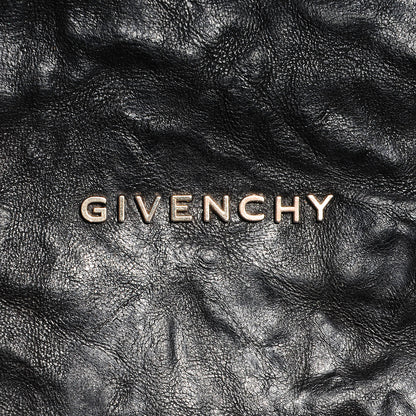 Givenchy Tumbled Sheepskin Medium Pandora Bag Black 9 of 10