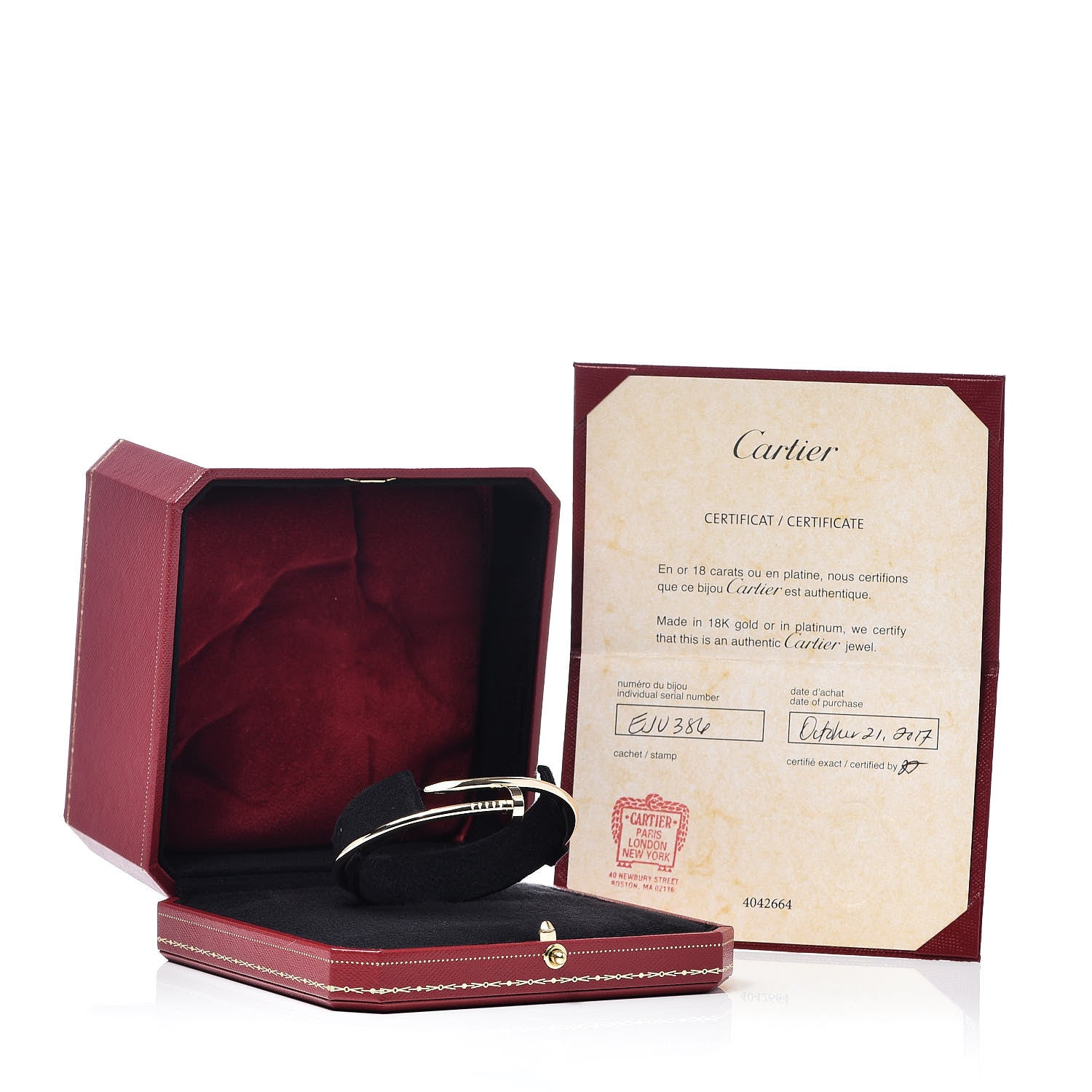 Cartier 18K Yellow Gold Juste Un Clou Bracelet 18 5 of 5