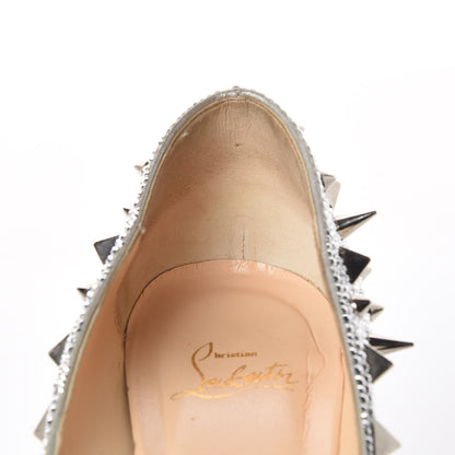 Christian Louboutin Strass Very Mix 150 Pumps 41.5 Silver 21 of 25