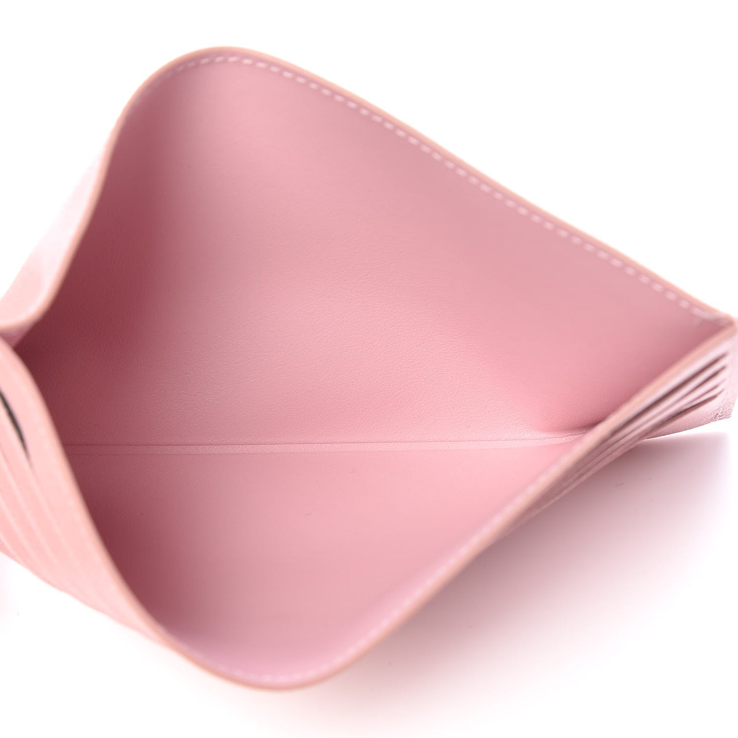 Calfskin Felicie Card Holder Insert Rose Ballerine