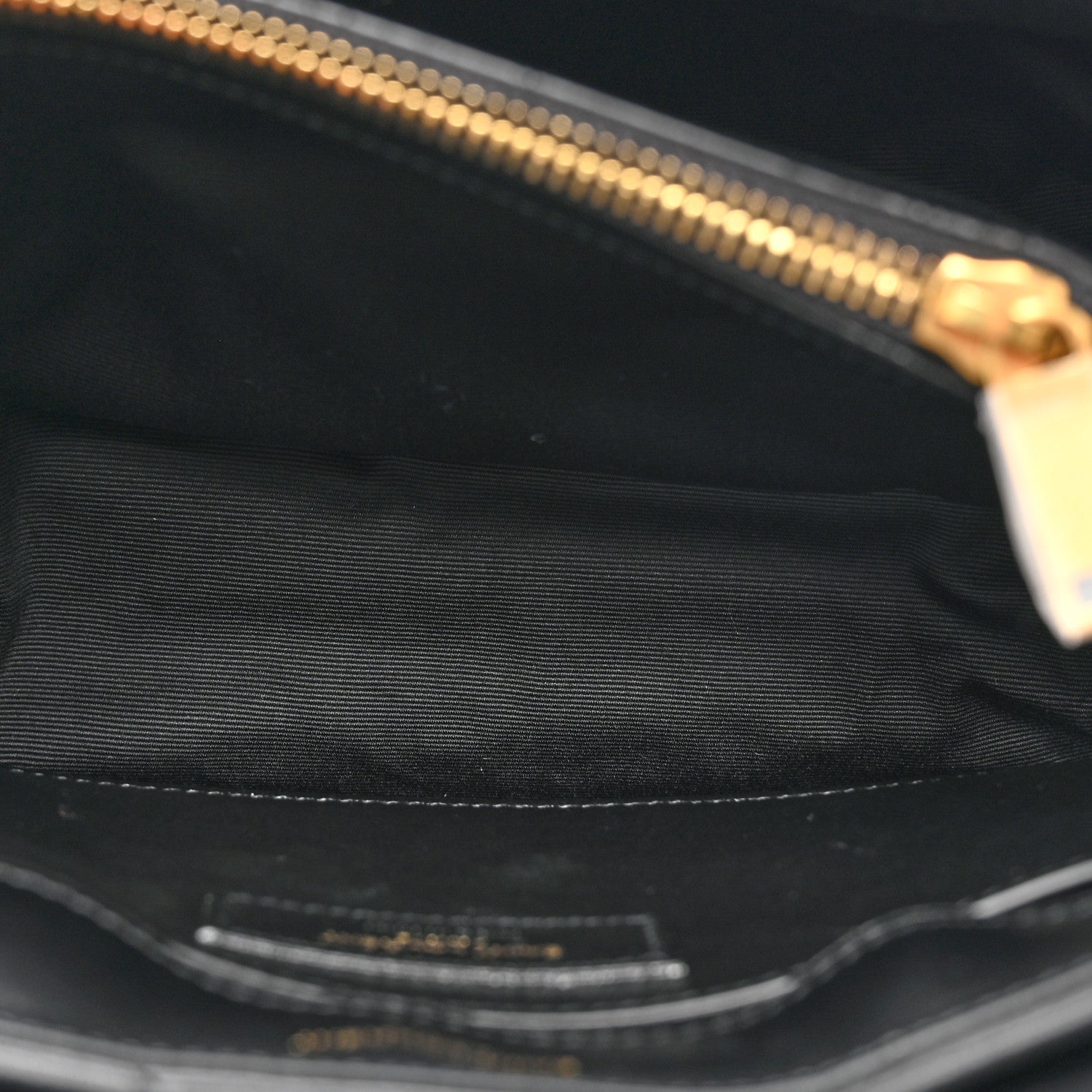 Saint Laurent Calfskin Y Quilted Monogram Small Loulou Chain Satchel Black 6 of 12
